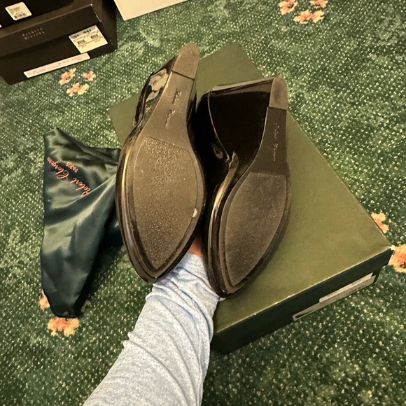 Robert clergerie black patent wedges - Picture 3 of 5